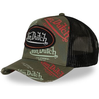 Καπέλα καμπύλη πράσινο snapback CAFE12 από Von Dutch