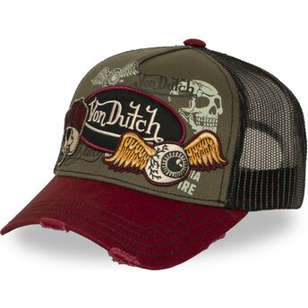 Καπέλα καμπύλη πολύχρωμο snapback PATCHES17 από Von Dutch