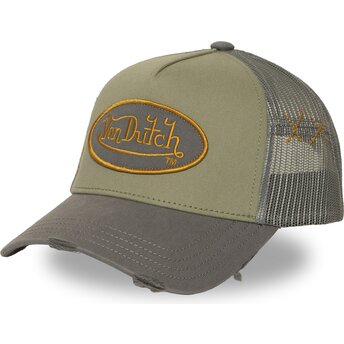 Καπέλα καμπύλη πράσινο snapback USED 15 από Von Dutch