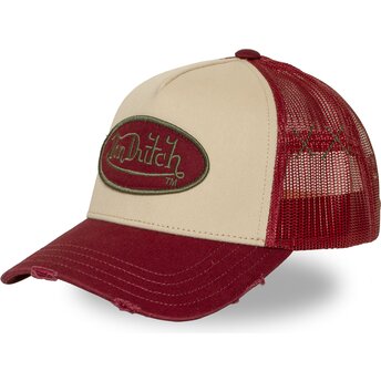 Καπέλα καμπύλη κόκκινο snapback USED 16 από Von Dutch