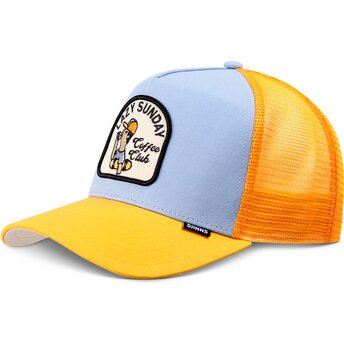 Καπέλα καμπύλη μπλε snapback HFT Skaterboy από Djinns