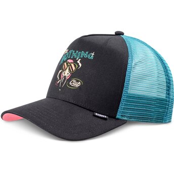 Καπέλα καμπύλη μαύρο snapback HFT DNC Flamingo από Djinns