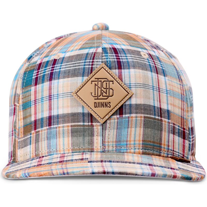 snapback-patch-check-turquioise-djinns