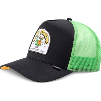 Καπέλα καμπύλη μαύρο snapback HFT DNC Slowstarter από Djinns