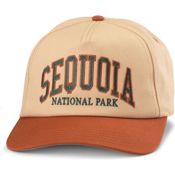 Καπέλα καμπύλη καφέ snapback Roscoe από Sequoia National Park από American Needle
