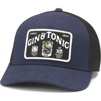 Καπέλα καμπύλη ναυτικό μπλε snapback Archive Valin από Gin and tonic Cocktails από American Needle