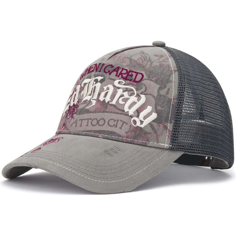 snapback-floral-tattoo-city-vintage-wash-ed-hardy