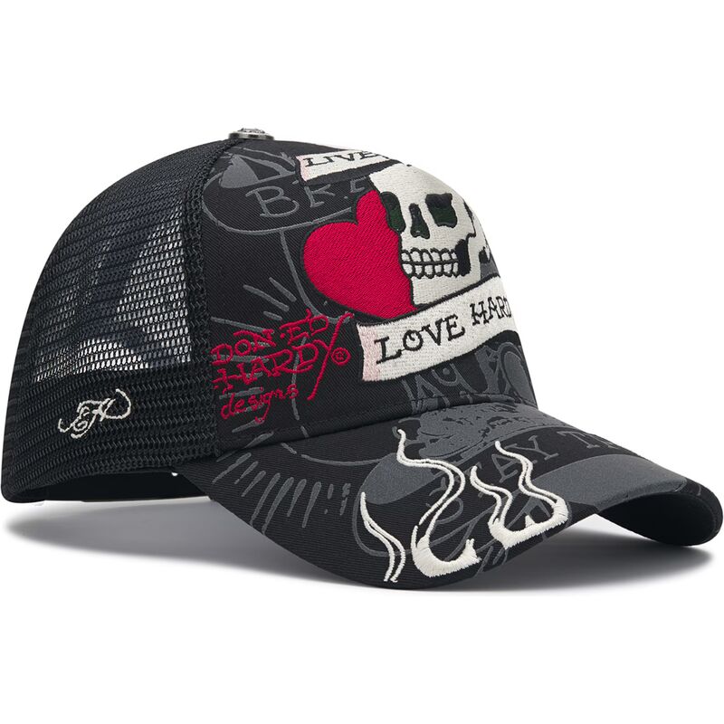 snapback-live-fast-love-hard-ed-hardy