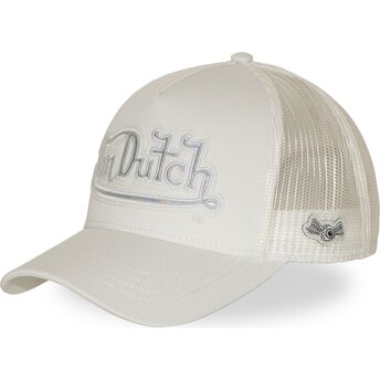 Καπέλα καμπύλη κρέμα snapback RAINBOW από Von Dutch