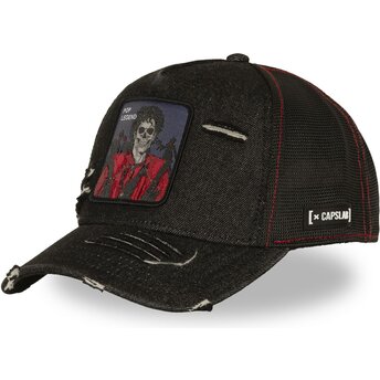 Καπέλα καμπύλη μαύρο snapback Pop Legend STA1 POP Michael Jackson Famous από Capslab