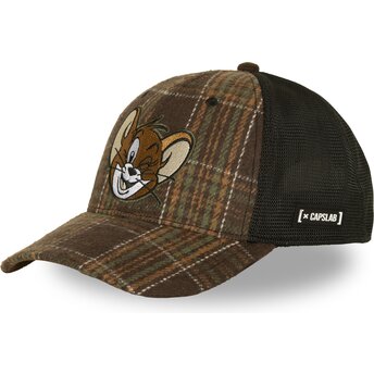 Καπέλα καμπύλη καφέ snapback TAJ9 JER Τζέρι Looney Tunes από Capslab