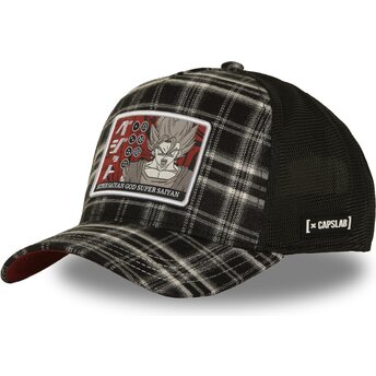 Καπέλα καμπύλη μαύρο snapback DBS9 GOD Vegito Dragon Ball από Capslab