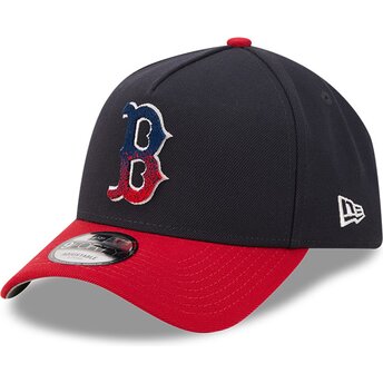 Καπέλα καμπύλη ναυτικό μπλε snapback 9FORTY A Frame NA Lifestyle F1 από Boston Red Sox MLB από New Era
