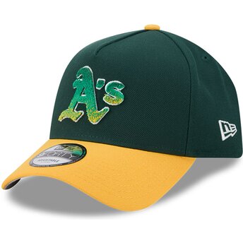 Καπέλα καμπύλη πράσινο snapback 9FORTY A Frame NA Lifestyle F1 από Oakland Athletics MLB από New Era