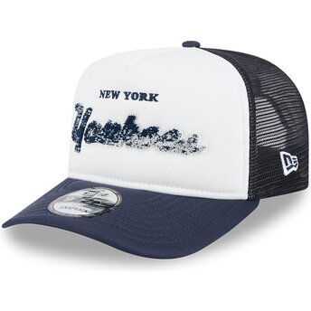 Καπέλα καμπύλη ναυτικό μπλε snapback 9FIFTY A Frame NA Lifestyle F1 από New York Yankees MLB από New Era