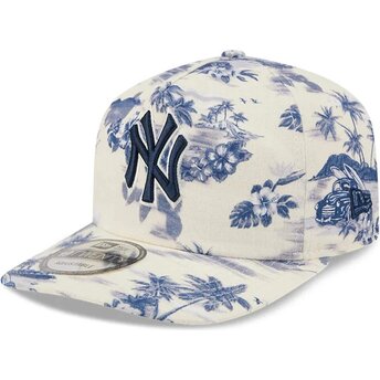 Καπέλα καμπύλη ναυτικό μπλε snapback 19TWENTY Tropics από New York Yankees MLB από New Era