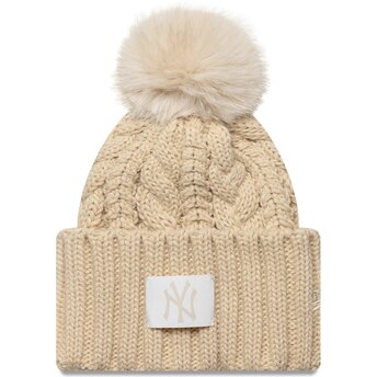 Σκούφοι πομ πομ μπεζ για παιδιά Cable από New York Yankees MLB από New Era