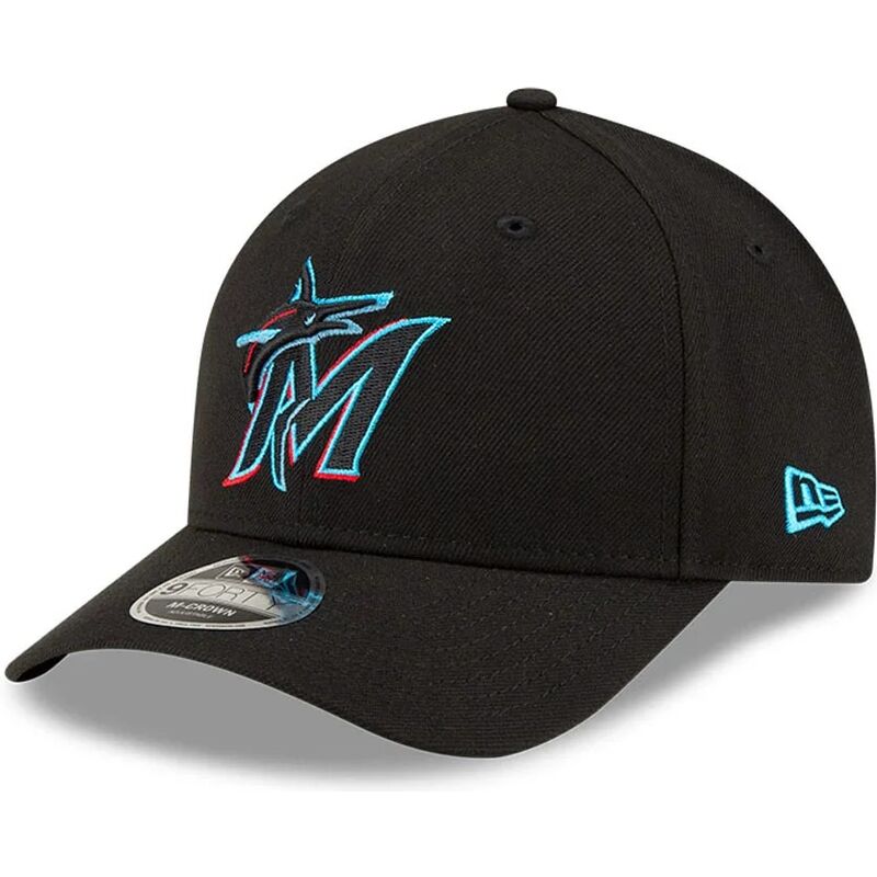 snapback-9forty-m-crown-player-replica-miami-marlins-mlb-new-era