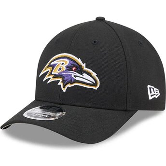 Καπέλα καμπύλη μαύρο snapback 9FORTY M-Crown Team από Baltimore Ravens NFL από New Era