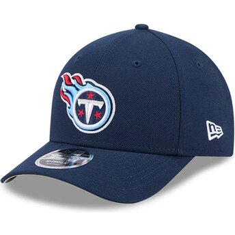 Καπέλα καμπύλη ναυτικό μπλε snapback 9FORTY M-Crown Team από Tennessee Titans NFL από New Era
