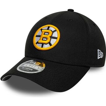 Καπέλα καμπύλη μαύρο snapback 9FORTY M-Crown Team από Boston Bruins NHL από New Era