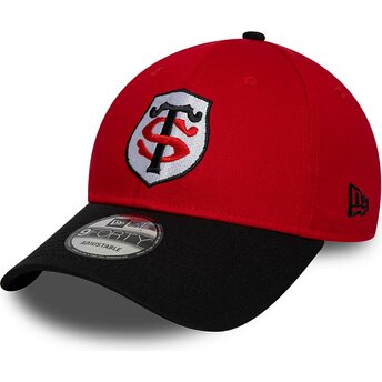 Καπέλα καμπύλη κόκκινο snapback 9FORTY Team από Stade Toulousain Top 14 από New Era