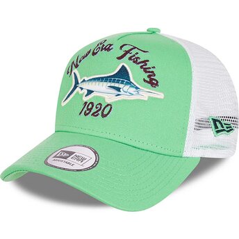 Καπέλα καμπύλη πράσινο snapback A Frame Fishing από New Era