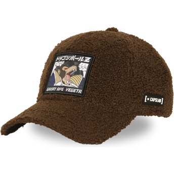 Καπέλα καμπύλη καφέ snapback Great Ape DBZ12 SHE Βετζίτα...