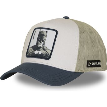 Καπέλα καμπύλη μπεζ snapback DC12 BICO Batman DC Comics από Capslab