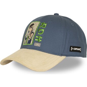 Καπέλα καμπύλη μπλε snapback BOR KAW Kawaki Uzumaki Boruto από Capslab