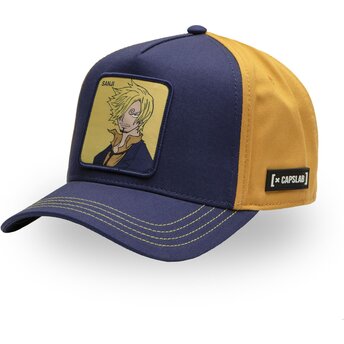 Καπέλα καμπύλη ναυτικό μπλε snapback OP5 SAN Vinsmoke Sanji One Piece από Capslab