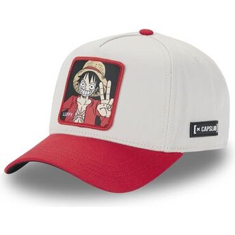 Καπέλα καμπύλη μπεζ snapback OP4 TWO Monkey D. Luffy One Piece από Capslab