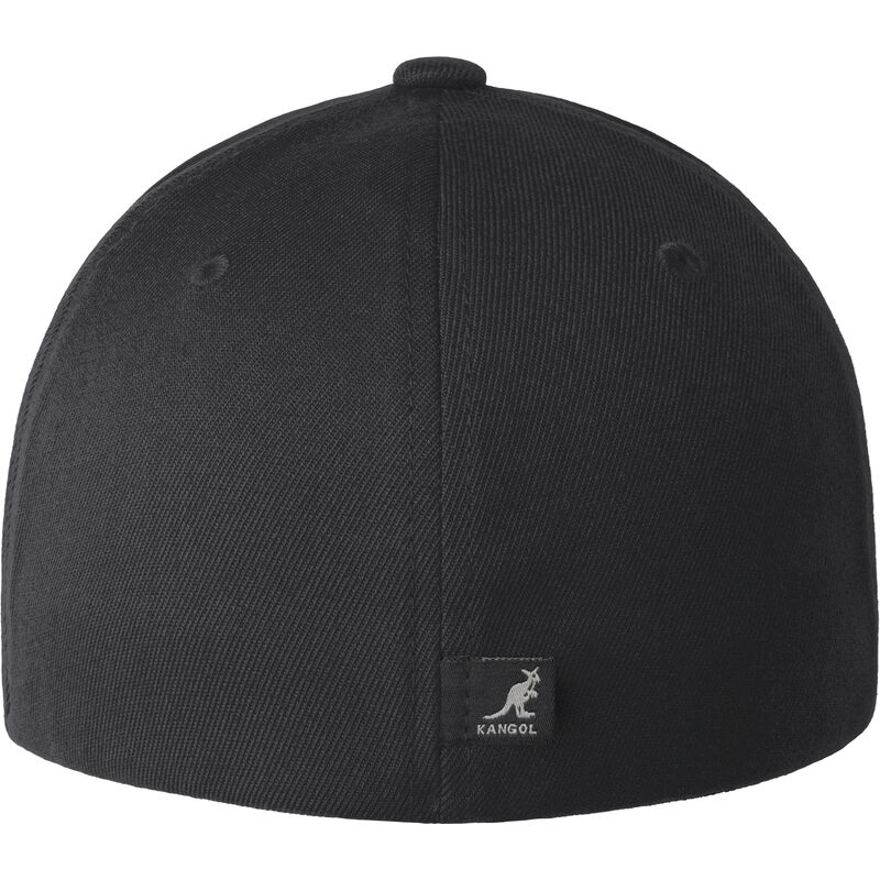 wool-flexfit-baseball-beluga-black-kangol wool-flexfit-baseball-beluga-black-kangol