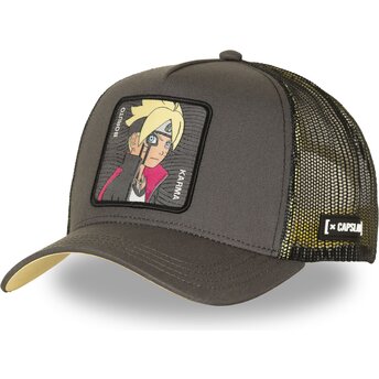 Καπέλα καμπύλη γκρι snapback Karma BOR KAR Boruto από Capslab