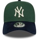 snapback-9forty-e-frame-suede-visor-new-york-yankees-mlb-new-era