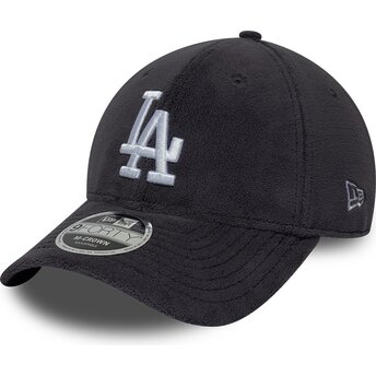 Καπέλα καμπύλη γκρι snapback 9FORTY M-Crown Fleece από Los Angeles Dodgers MLB από New Era