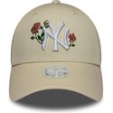 snapback-9forty-rose-sequin-new-york-yankees-mlb-new-era