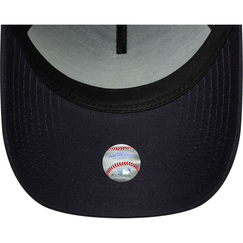 snapback-9forty-dorado-e-frame-metallic-outline-los-angeles-dodgers-mlb-new-era