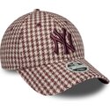 9forty-m-crown-houndstooth-new-york-yankees-mlb-new-era