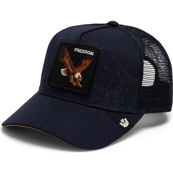 Καπέλα καμπύλη ναυτικό μπλε snapback Eagle Badlands Freedom The Farm Goorin Bros.