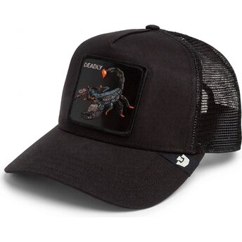 Καπέλα καμπύλη μαύρο snapback Deadly Scorpion Original Recipe The Farm Goorin Bros.