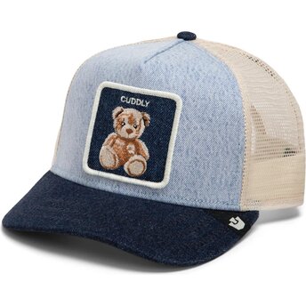 Καπέλα καμπύλη μπλε snapback από Cuddly After Dark The Farm Goorin Bros.