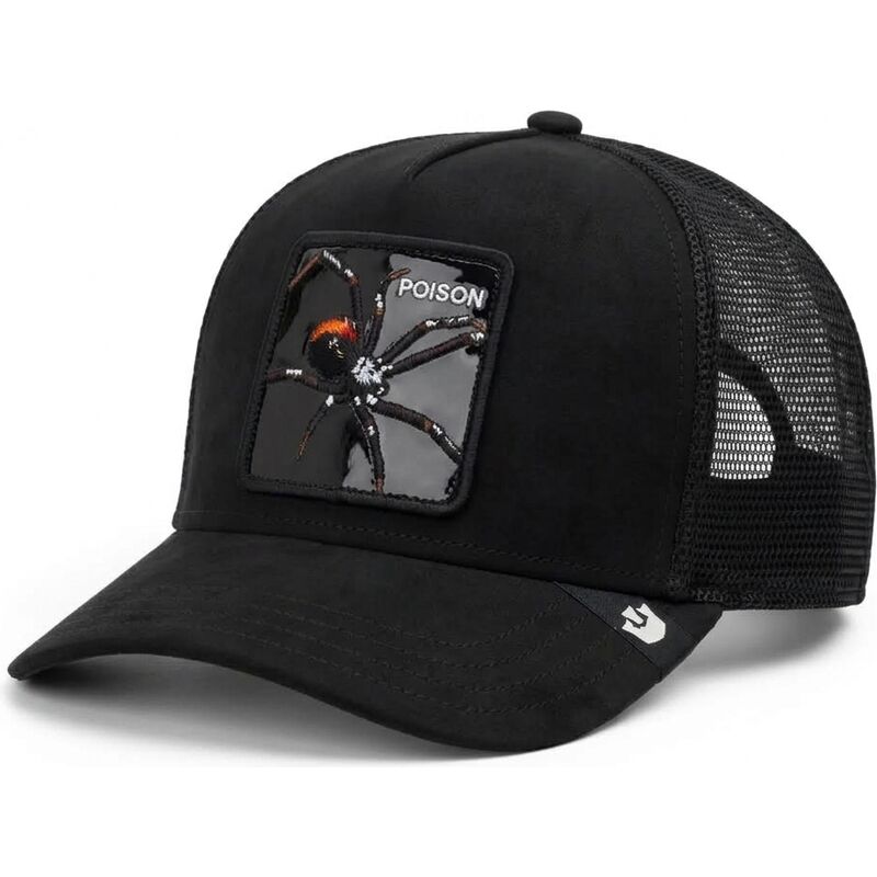 snapback-black-out-spider-blackened-metallic-poison-the-farm-goorin-bros snapback-black-out-spider-blackened-metallic-poison-the-farm-goorin-bros