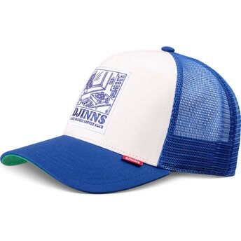 Καπέλα καμπύλη μπλε snapback LSCC Lazy Sunday Coffee Club Record από Djinns