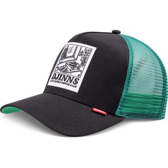 Καπέλα καμπύλη μαύρο snapback HFT LSCC Lazy Sunday Coffee Club Record από Djinns