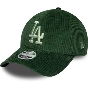 Καπέλα καμπύλη πράσινο snapback 9FORTY M-Crown Chunky Cord από Los Angeles Dodgers MLB από New Era