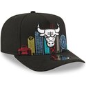 snapback-9fifty-a-frame-precurved-skyline-chicago-bulls-nba-new-era