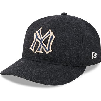 Καπέλα καμπύλη μαύρο ρυθμιζόμενη ταινία 9FIFTY Retro Crown Precurved από New York Yankees MLB από New Era