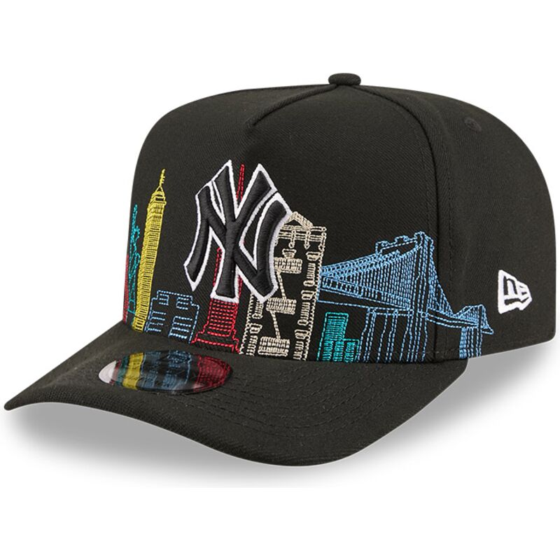 snapback-9fifty-a-frame-precurved-skyline-new-york-yankees-mlb-new-era snapback-9fifty-a-frame-precurved-skyline-new-york-yankees-mlb-new-era