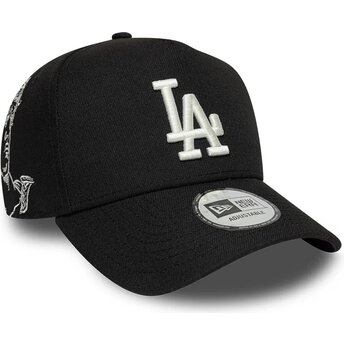 Καπέλα καμπύλη μαύρο snapback 9FORTY E Frame Mythical Icon από Los Angeles Dodgers MLB από New Era